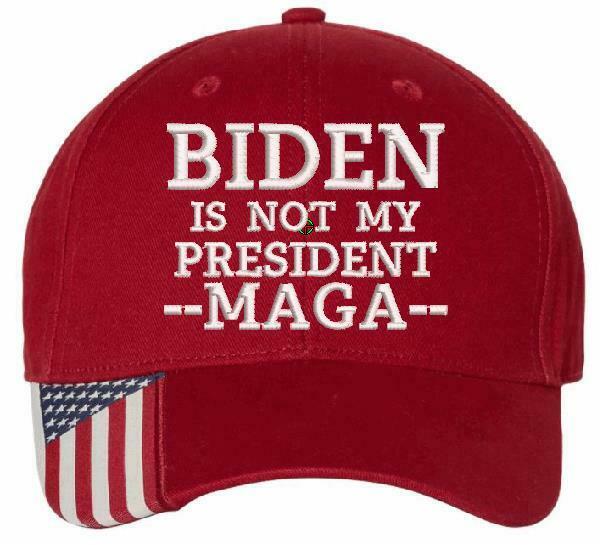 Joe Biden Not My President USA300/Richardson 112 Adjustable Hat Biden Harris Hat