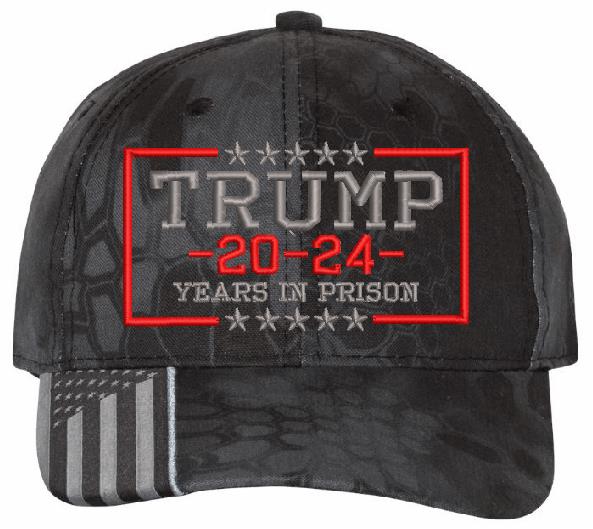 Trump for Prison 2024 Embroidered Hat