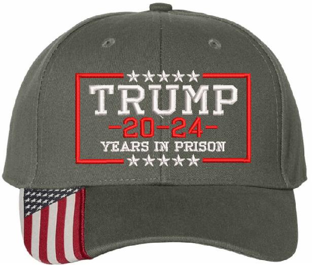 Trump for Prison 2024 Embroidered Hat