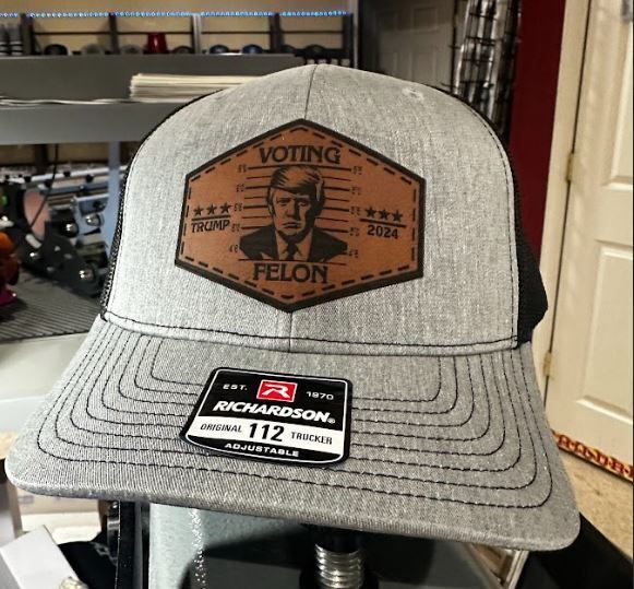 Trump 2024 I'm Voting for the Felon "VOTE FELON TRUMP MUGSHOT" Richardson Hat