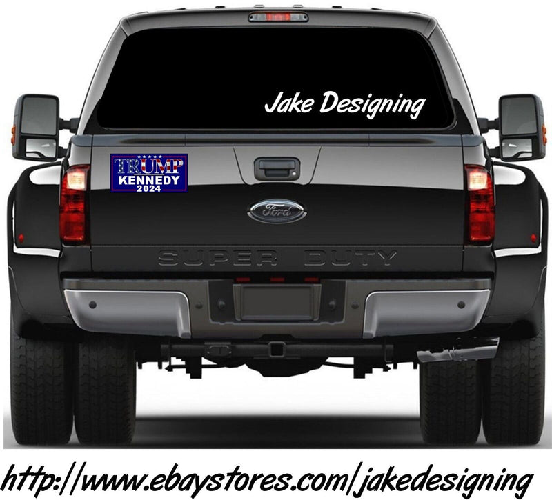 Trump Kennedy 2024 Bumper/Window Sticker or Magnet MAGA Trump 2024 MAGA