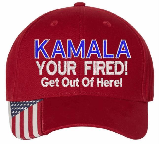 Trump Vance Hat 2024 KAMALA YOUR FIRED USA300 or Flex Fit Embroidered Hat MAGA