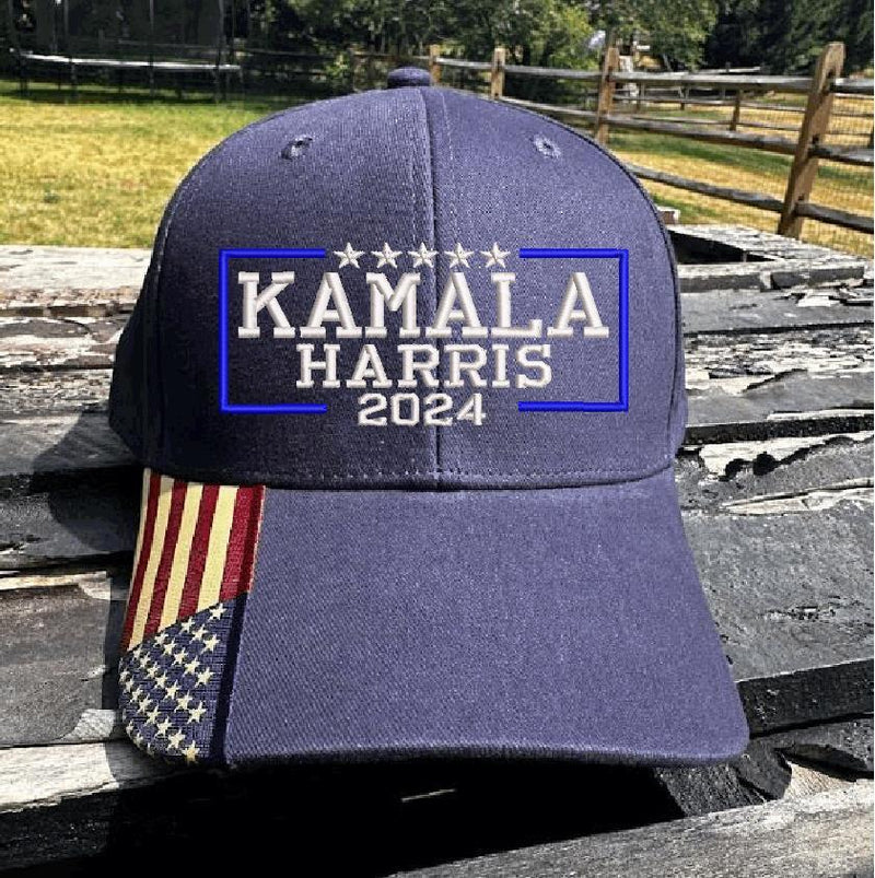 Kamala Harris 2024 Hat Embroidered USA300 Adjustable Hat Kamala Harris President