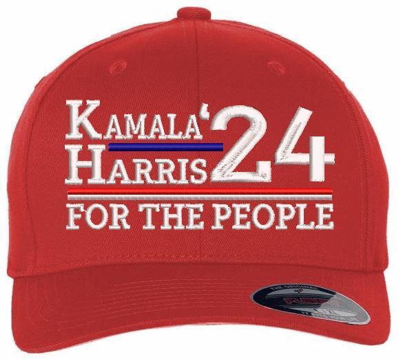 Kamala 2024 Hat Embroidered Flex Fit Hat Kamala Harris President 2024 For People