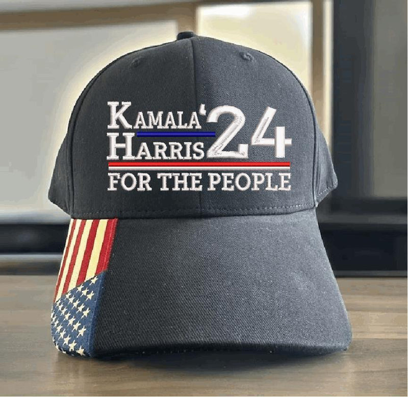 Kamala 2024 Hat Embroidered USA300 Adjustable Hat Kamala Harris President 2024