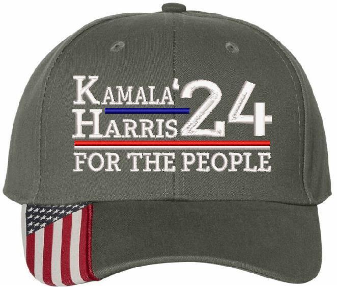 Kamala 2024 Hat Embroidered USA300 Adjustable Hat Kamala Harris President 2024