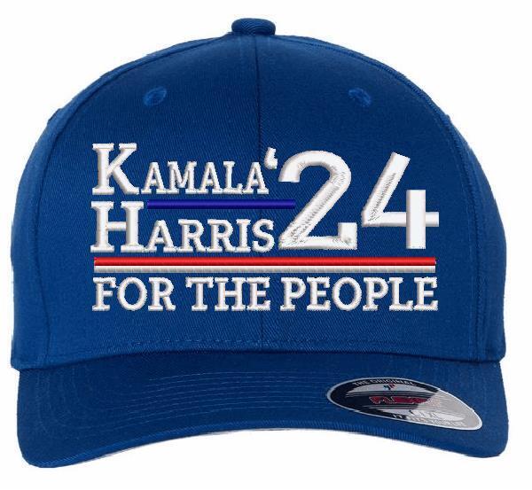 Kamala 2024 Hat Embroidered Flex Fit Hat Kamala Harris President 2024 For People