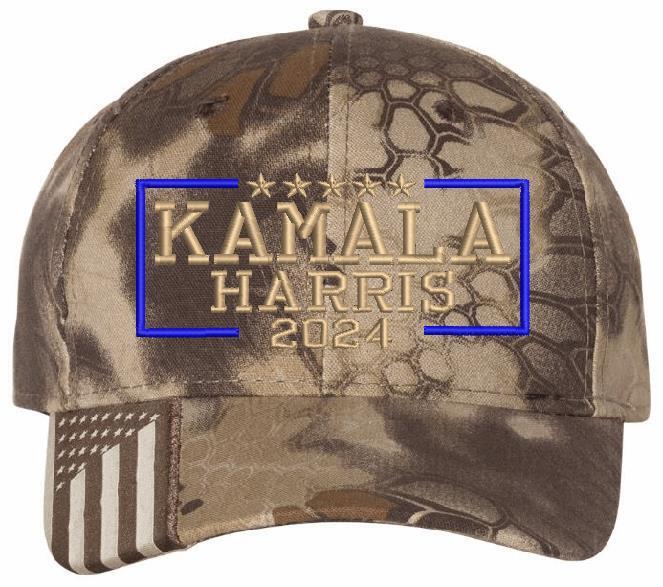 Kamala Harris 2024 Hat Embroidered USA300 Adjustable Hat Kamala Harris President