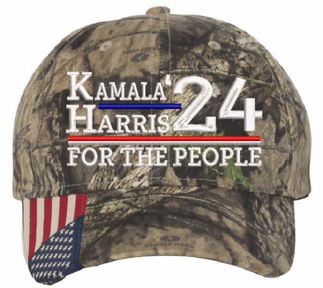 Kamala 2024 Hat Embroidered USA300 Adjustable Hat Kamala Harris President 2024