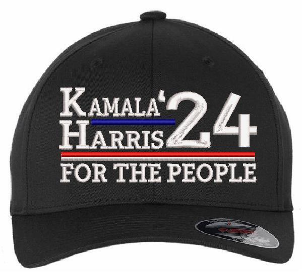 Kamala 2024 Hat Embroidered Flex Fit Hat Kamala Harris President 2024 For People