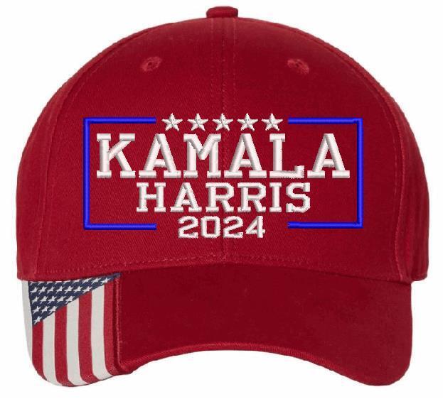 Kamala Harris 2024 Hat Embroidered USA300 Adjustable Hat Kamala Harris President