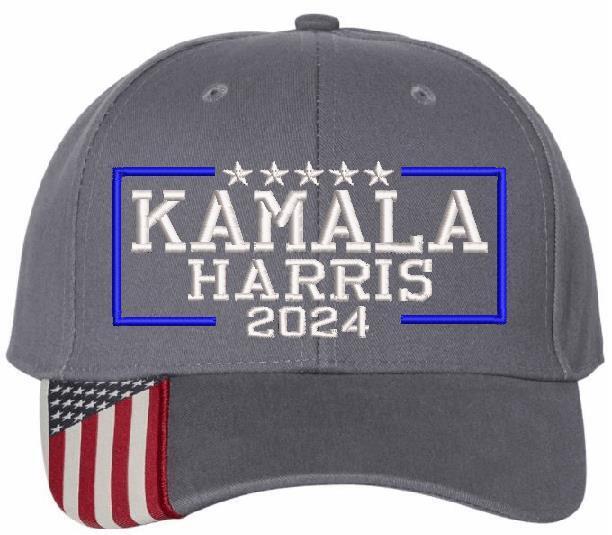 Kamala Harris 2024 Hat Embroidered USA300 Adjustable Hat Kamala Harris President