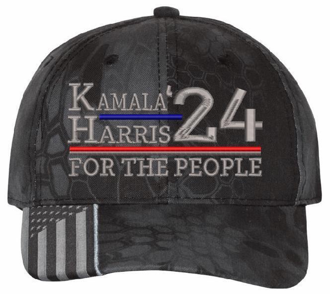 Kamala 2024 Hat Embroidered USA300 Adjustable Hat Kamala Harris President 2024