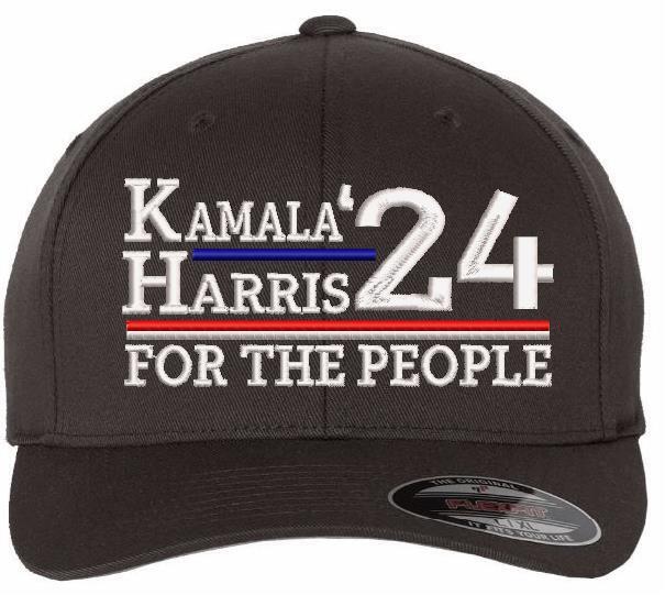 Kamala 2024 Hat Embroidered Flex Fit Hat Kamala Harris President 2024 For People