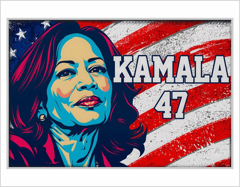 Kamala Harris 2024 Bumper Sticker Kamala Harris 2024 For The People