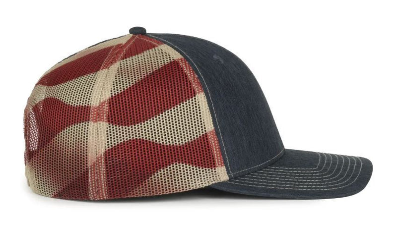 Trump 2024 Hat - Keep America Great Adjustable USA Old Glory Flag Hat MAGA Trump