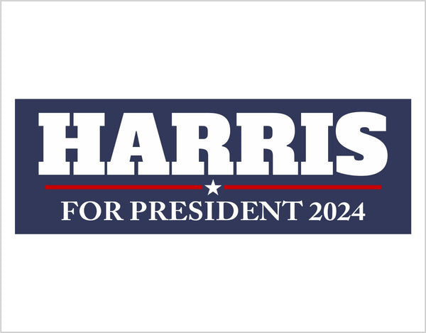 Kamala Harris for President Bumper Sticker Harris Walz 2024