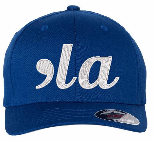 Comma LA Hat, kamala harris hat , Comma + La, kamala harris Baseball Cap, Flex