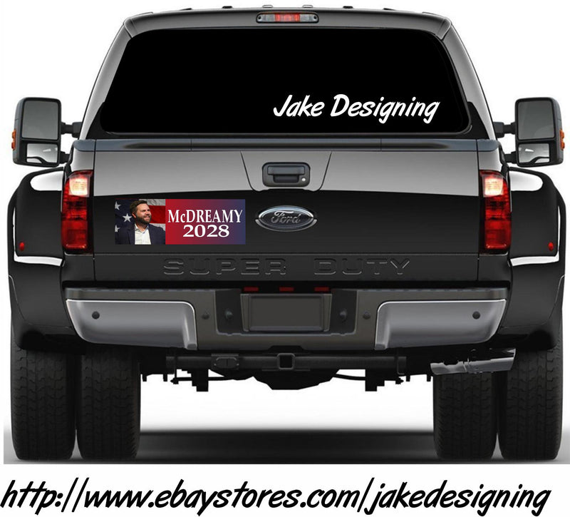 JD Vance JD Vance Bumper Sticker "McDreamy"