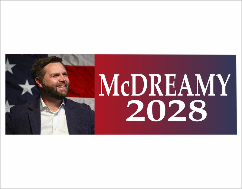 JD Vance JD Vance Bumper Sticker "McDreamy"