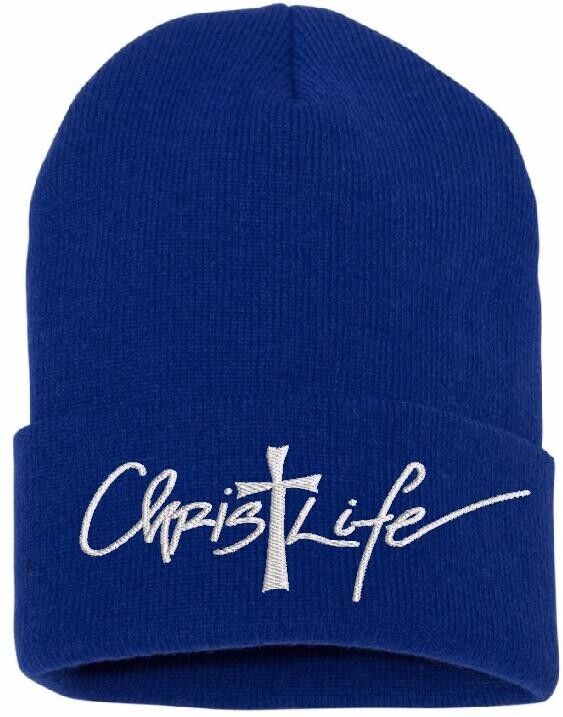 Beanies for Men CHRIST LIFE Jesus Christ Church Faith Christian Winter Hat