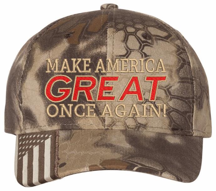 Make America Great ONCE AGAIN Trump Hat