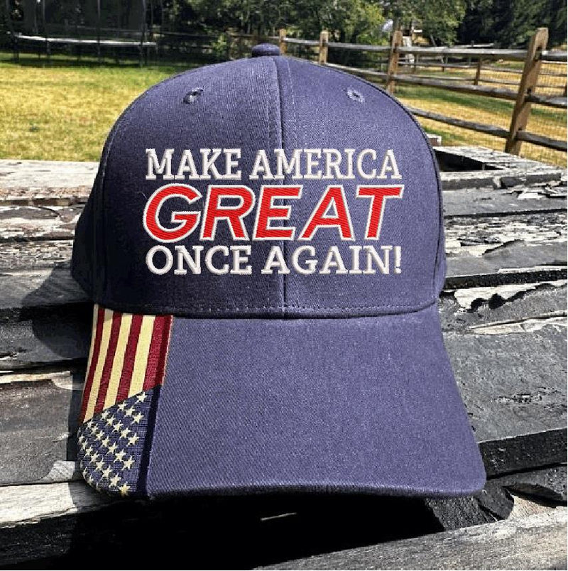 Make America Great ONCE AGAIN Trump Hat