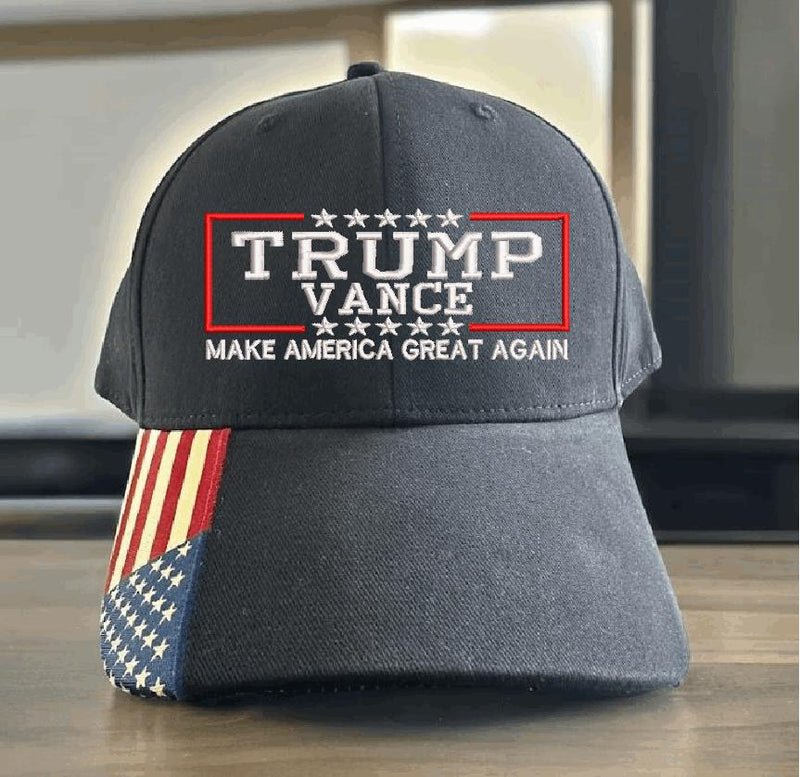 Trump Vance Hat 2024 Embroidered Hat - USA300 or Flex Fit