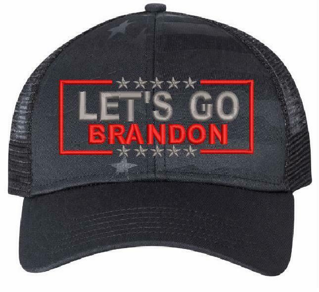 Let's Go Brandon Embroidered Hat -USA750 AMERICAN FLAG Adjustable Hat FU46