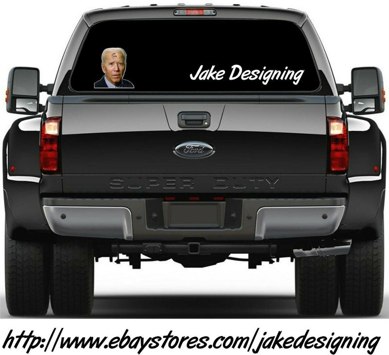 Anti Joe Biden window sticker "BUFFERING" Decal Car Sticker Window Decal