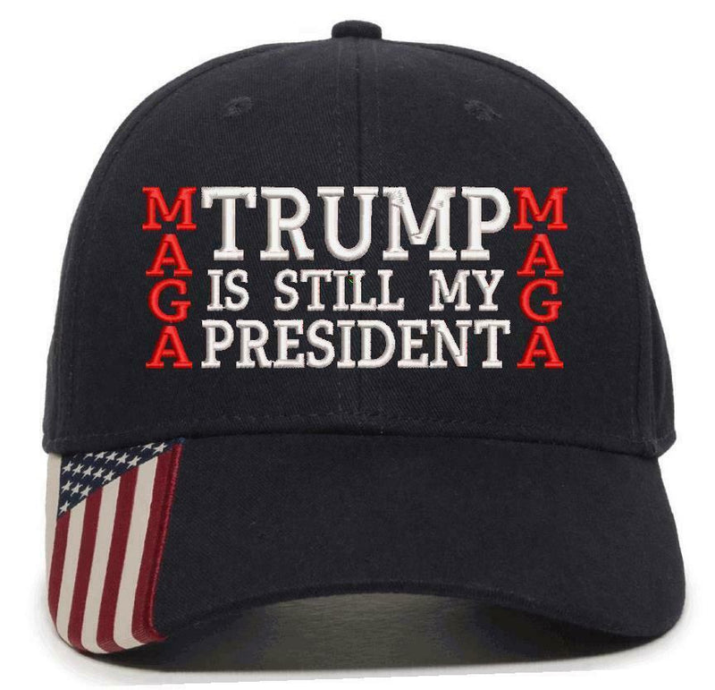 Trump Still My President USA300 Embroidered Adjustable Hat Anti Biden Harris Hat