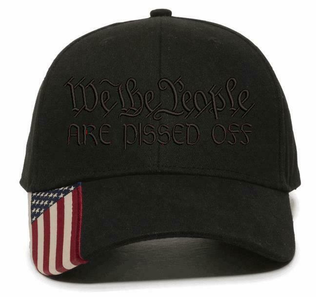 We The People ARE PISSED OFF Hat 2nd Amendment USA300 Outdoor Cap 1776 hat