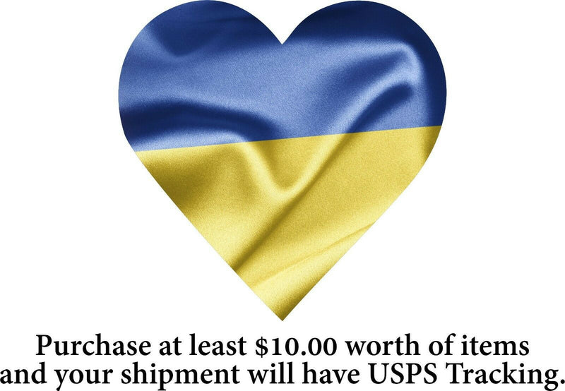 Ukraine Heart Decal - I Stand with Ukraine HEART DECAL - Various Sizes