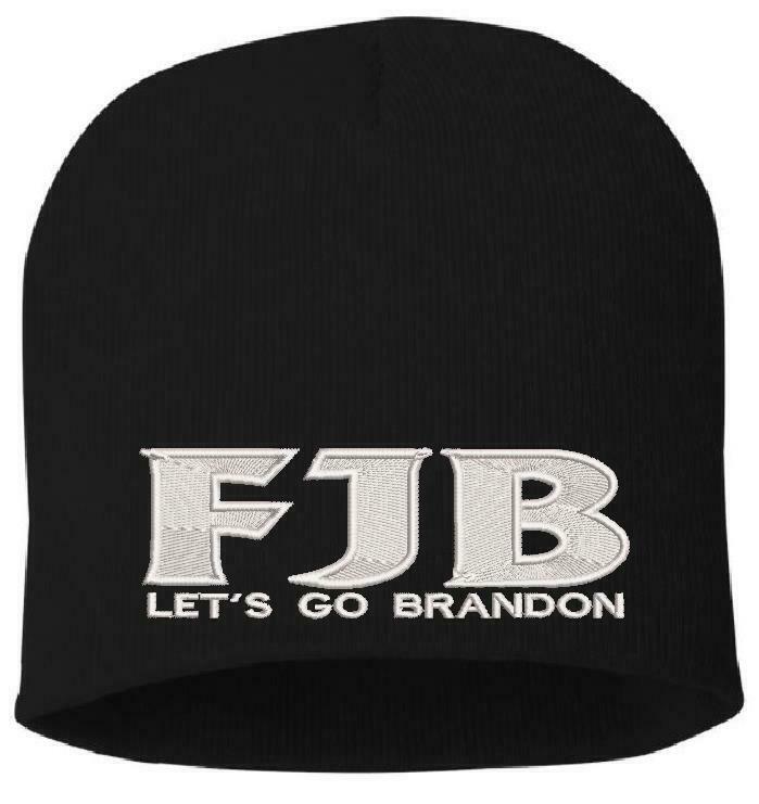 FJB Let's go Brandon Winter Hat-Cuff or Beanie Style FU46 FJB Trump 2024