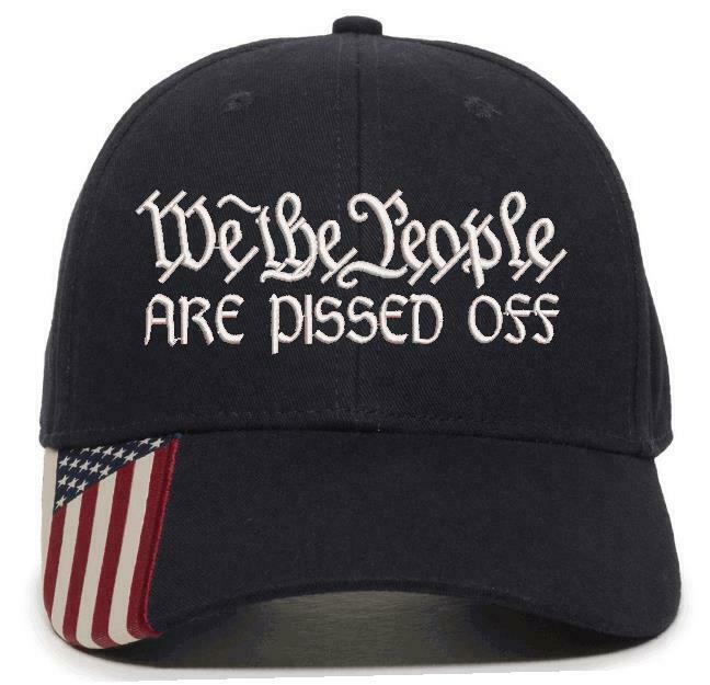 We The People ARE PISSED OFF Hat 2nd Amendment USA300 Outdoor Cap 1776 hat