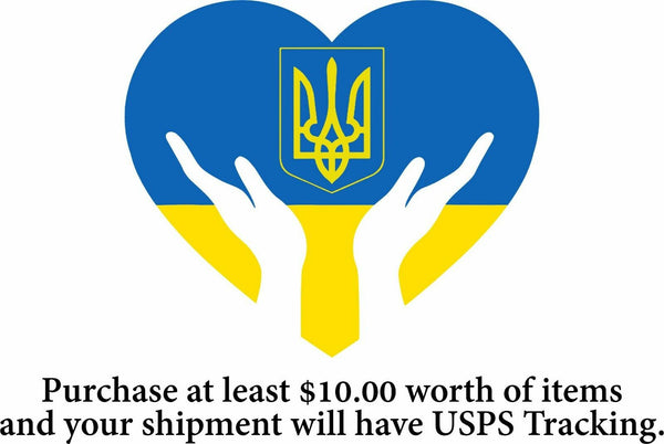 Pray for Ukraine Decal Praying Hands Heart Version Various Sizes