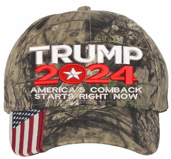 TRUMP 2024 Hat America's comeback starts right now CIRCLE Adjustable