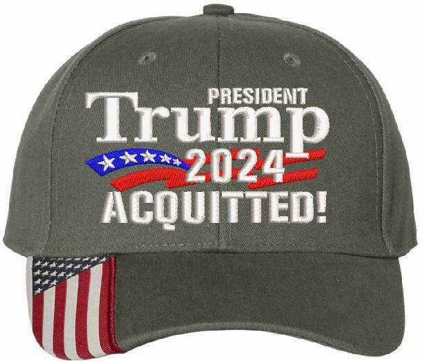 Trump 2024 - President Donald Trump ACQUITTED Adjustable USA300 STYLE HAT MAGA