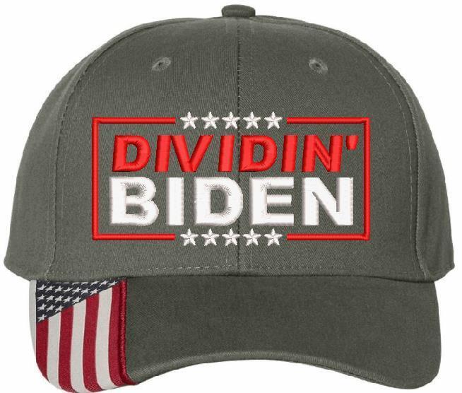 Political Hat - DIVIDING BIDEN "Dividin' Biden" Adjustable USA300/Typhoon Hat