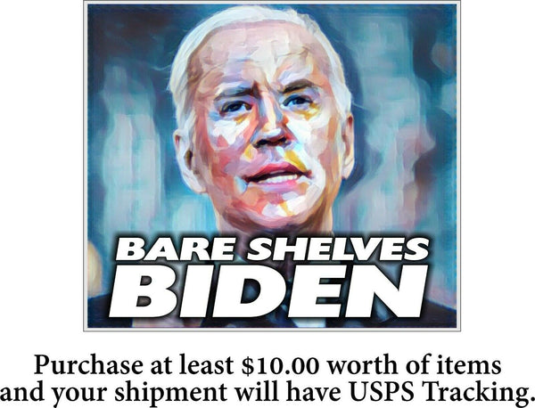 Bare Shelves Biden Picture Joe Biden FJB Let's Go Brandon Sticker or Magnet FJB