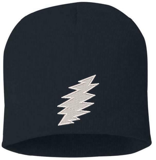 Grateful Dead SYF 'Bolt" Embroidered  WINTER HAT Various Colors Garcia Hat