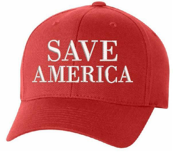 SAVE AMERICA HAT - Trump 2024 Embroidered Make America Great Hat - Trump 2024