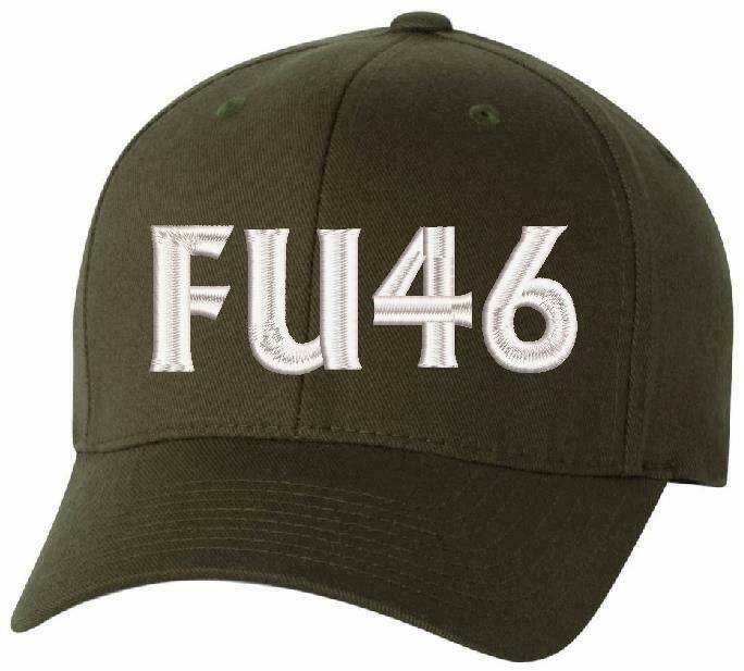 FU46 Anti Biden Embroidered Flex Fit Hat - Various Colors FU46
