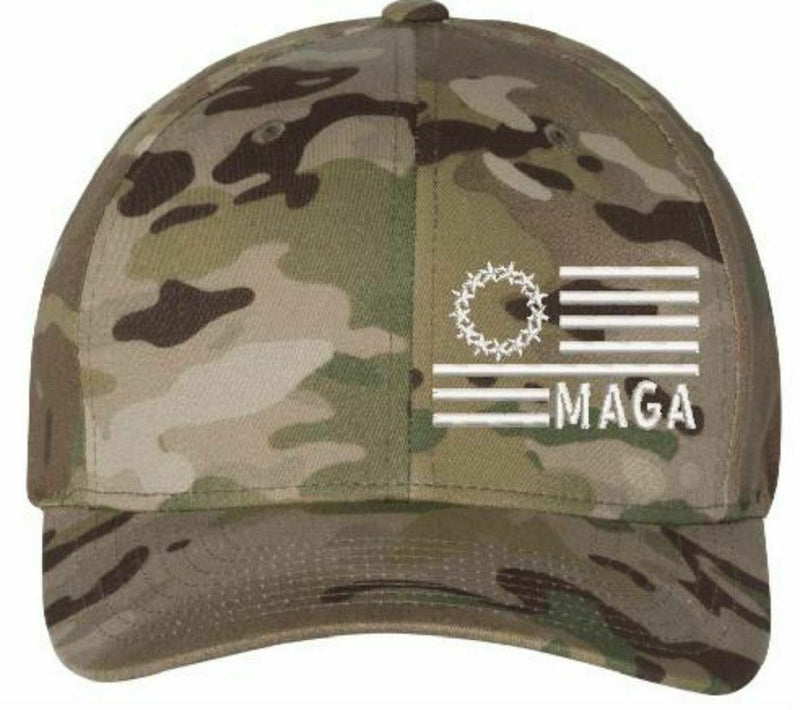 Betsy Ross MAGA Embroidered Hat - Various Color Options