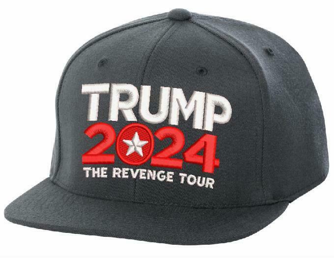 Trump 2024 Revenge Tour Embroidered Hat -Various Hat Choices, Free Shipping MAGA