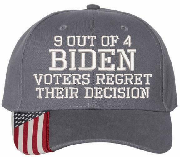 Anti Joe Biden Adjustable Hat - Voters Regret their decision USA300 Outdoor Cap