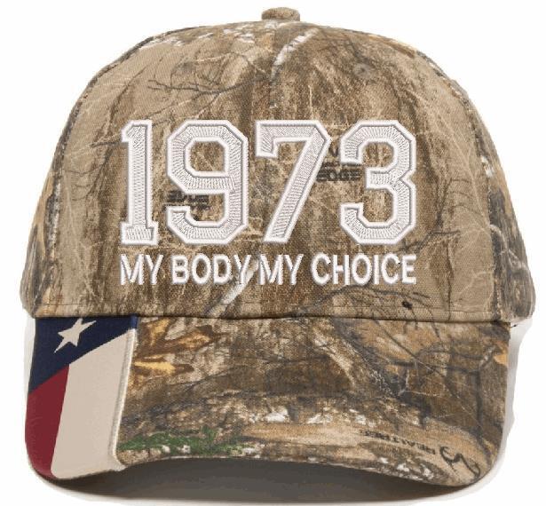 Pro Choice 1973 Hat (Embroidered USA300 Hat) Women's Rights Feminism Roe v Wade