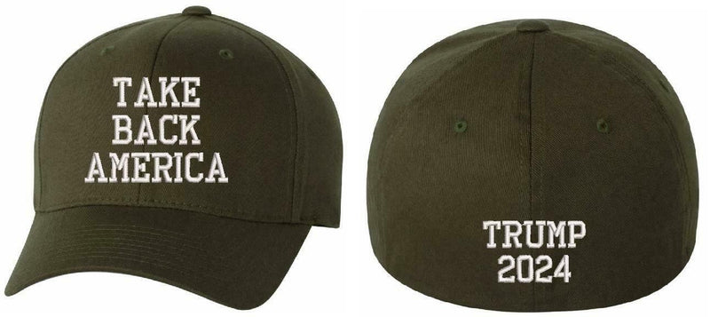 Donald Trump Hat "Take America Back" with TRUMP 2024 on the back - Various Hats