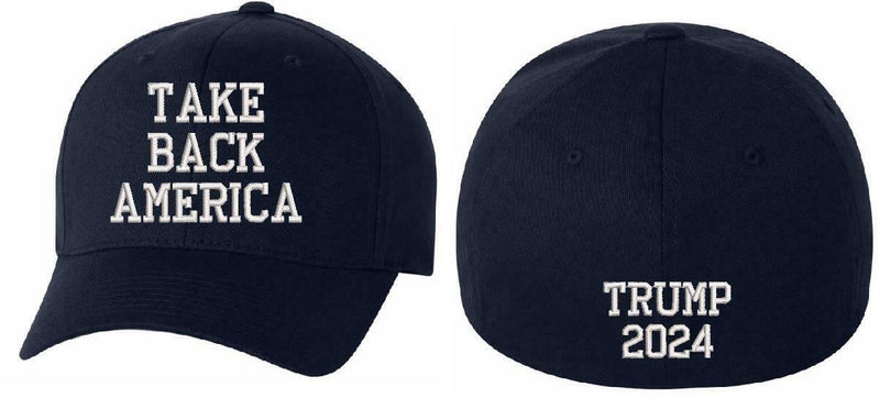 Donald Trump Hat "Take America Back" with TRUMP 2024 on the back - Various Hats