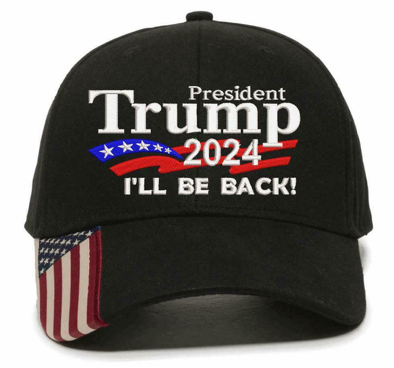 Trump 2024 - President Donald Trump I'll be back USA300 STYLE HAT